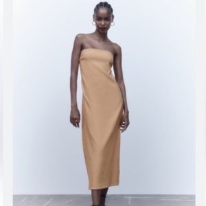 Zara midi tube dress